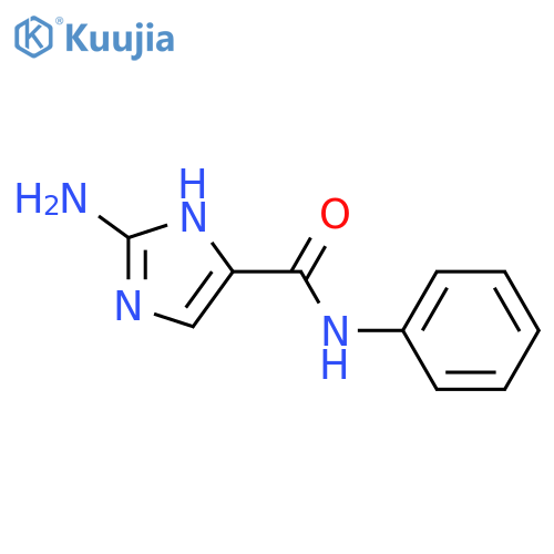 2-amino-N-phenyl-1H-Imidazole-5-carboxamide structure