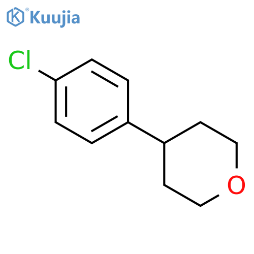 4-(4-Chlorophenyl)oxane structure