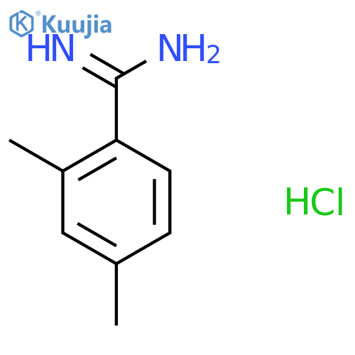 2,4-Dimethyl-benzamidine hydrochloride structure