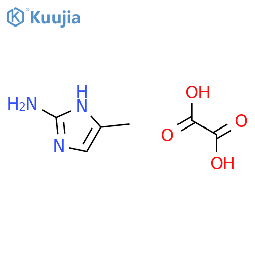 5-Methyl-1H-imidazol-2-amine oxalate structure