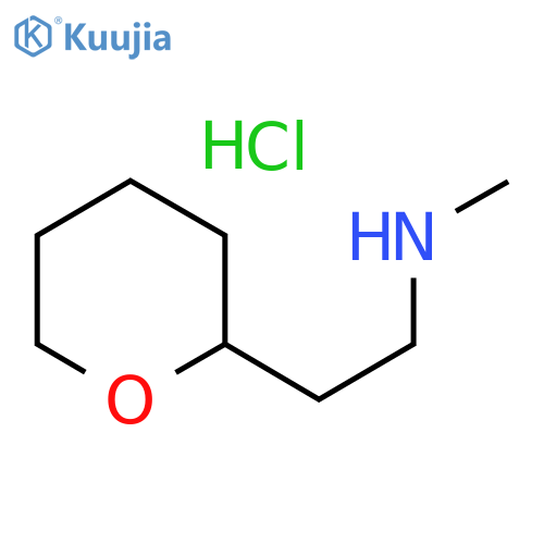 Methyl-2-(tetrahydropyran-2-yl)ethylamine Hydrochloride structure