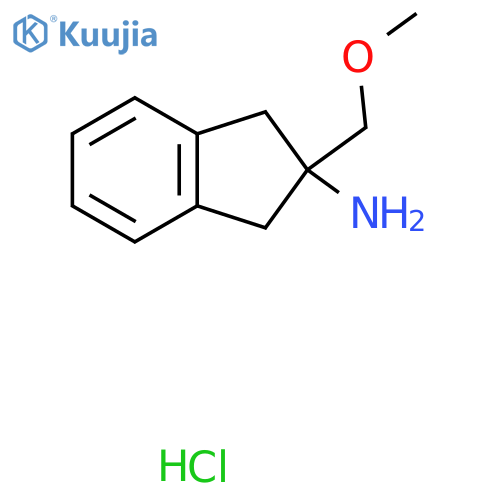 2-Methoxymethyl-indan-2-ylamine hydrochloride structure