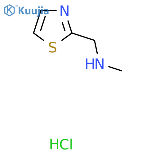 Methyl-thiazol-2-ylmethyl-amine hydrochloride structure