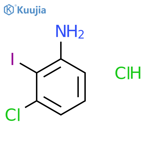 3-Chloro-2-iodo-phenylamine hydrochloride structure
