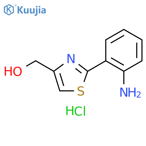2-(2-Amino-phenyl)-thiazol-4-yl-methanol Hydrochloride structure