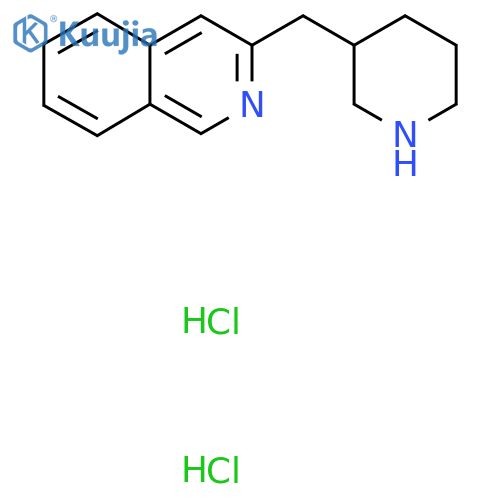 3-Piperidin-3-ylmethyl-isoquinoline dihydrochloride structure