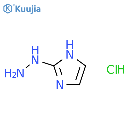 2-Hydrazinyl-1H-imidazole hydrochloride structure