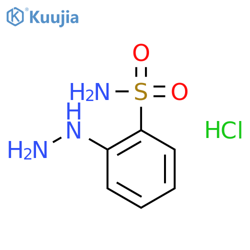 2-Hydrazinylbenzenesulfonamide hydrochloride structure