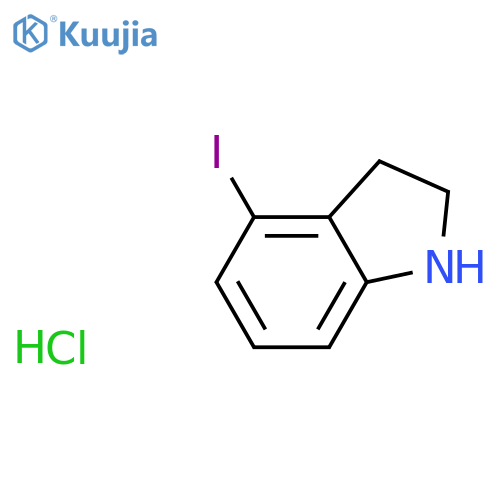 4-Iodoindoline hydrochloride structure