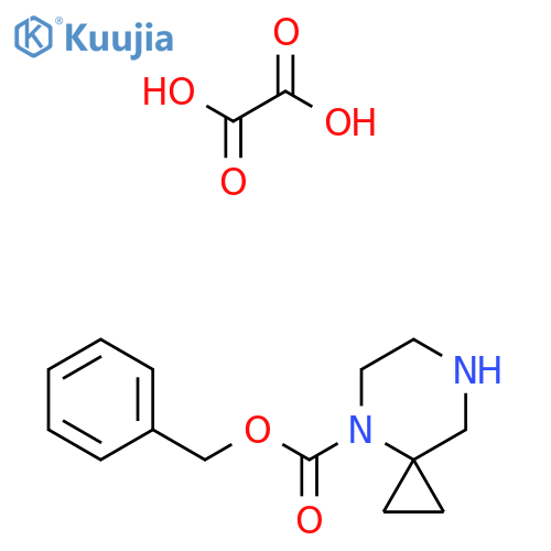 4,7-Diaza-spiro2.5octane-4-carboxylic Acid Benzyl Ester Oxalate structure