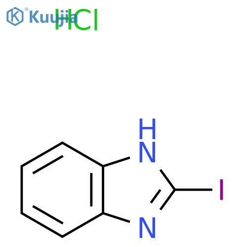 2-Iodo-1H-benzoimidazole hydrochloride structure