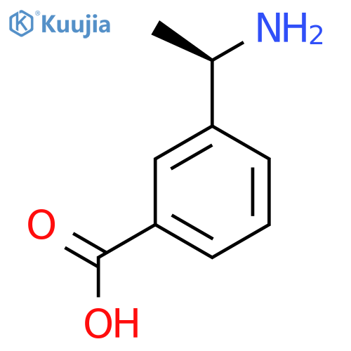 (R)-3-(1-Amino-ethyl)-benzoic acid structure