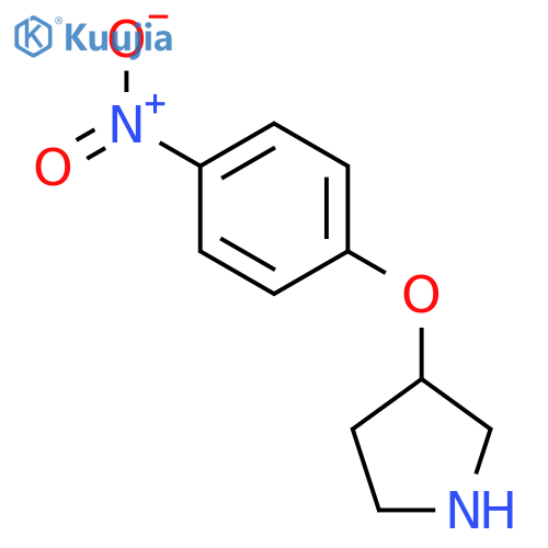 3-(4-Nitrophenoxy)pyrrolidine structure
