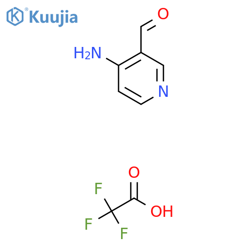 4-Aminonicotinaldehyde 2,2,2-trifluoroacetate structure