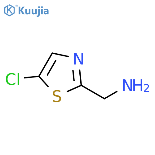 C-(5-Chloro-thiazol-2-yl)-methylamine structure