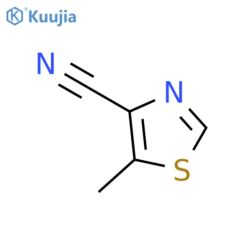 5-Methylthiazole-4-carbonitrile structure