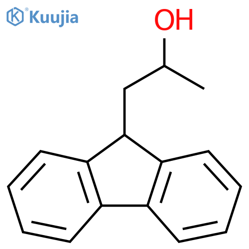 1-(9H-fluoren-9-yl)propan-2-ol structure