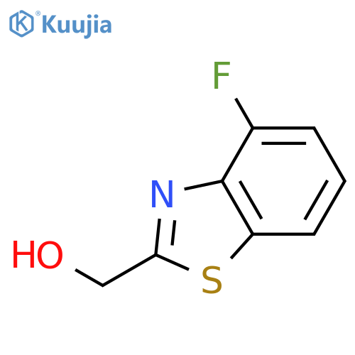 (4-Fluorobenzo[d]thiazol-2-yl)methanol structure