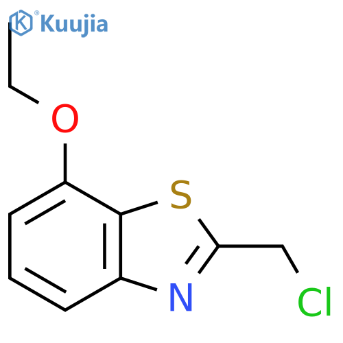 2-Chloromethyl-7-ethoxybenzo[d]thiazole structure