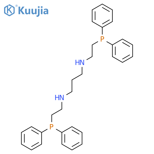 1,3-Propanediamine, N,N'-bis[2-(diphenylphosphino)ethyl]- structure