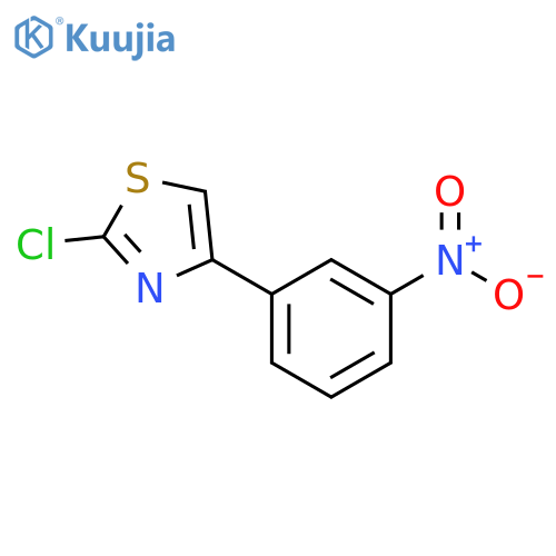 2-chloro-4-(3-nitrophenyl)-1,3-thiazole structure