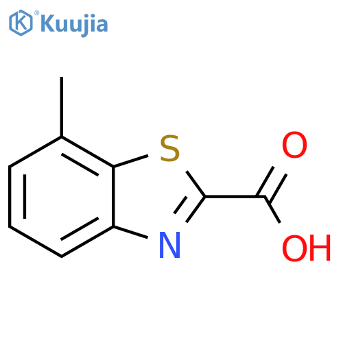 7-methyl-1,3-benzothiazole-2-carboxylic acid structure