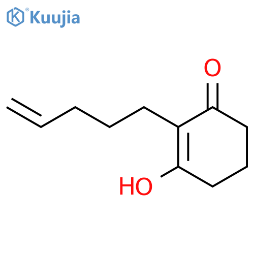 2-Cyclohexen-1-one, 3-hydroxy-2-(4-pentenyl)- structure