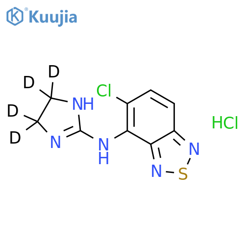 Tizanidine-d4 Hydrochloride structure