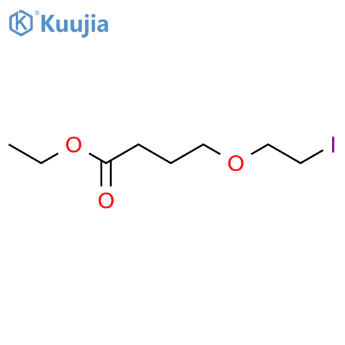 Ethyl 4-(2-iodoethoxy)butanoate structure
