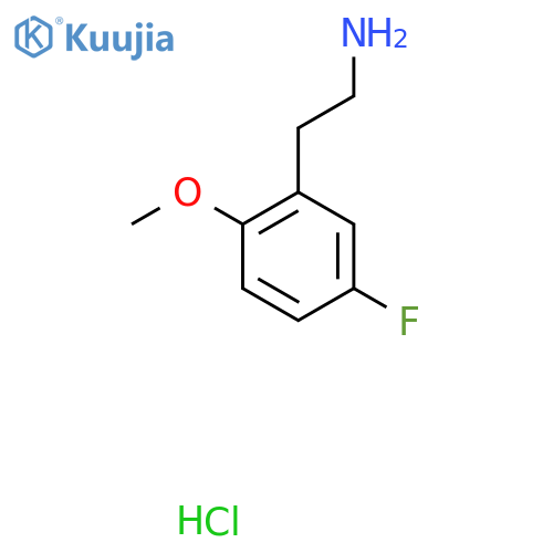 2-(5-Fluoro-2-methoxyphenyl)ethanamine-HCl structure