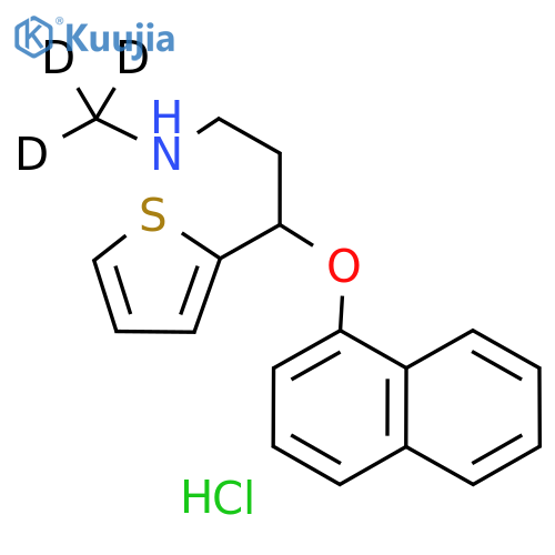 rac-Duloxetine-d3 Hydrochloride structure