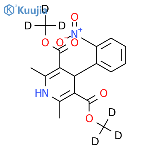 Nifedipine-d6 structure