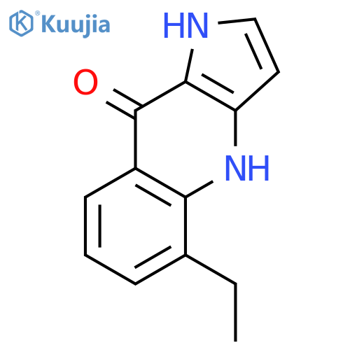 5-ethyl-1,4-dihydro-9H-Pyrrolo[3,2-b]quinolin-9-one structure