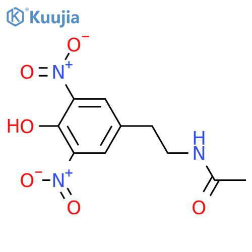2-(4-Hydroxy-3,5-dinitrophenyl)ethylamine; N-Ac structure