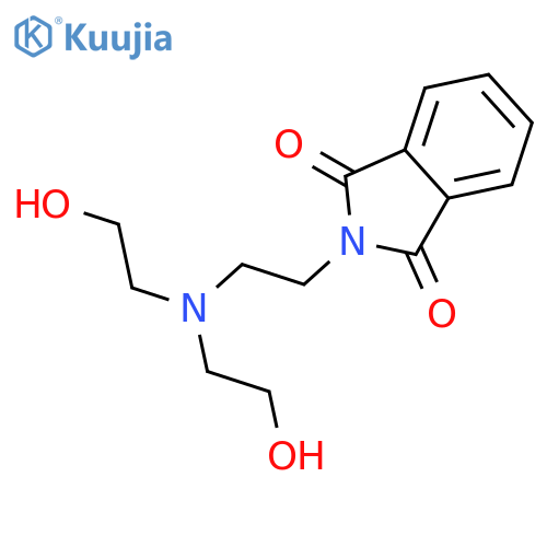 1H-Isoindole-1,3(2H)-dione,2-[2-[bis(2-hydroxyethyl)amino]ethyl]- structure