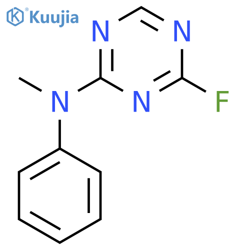 1,3,5-Triazin-2-amine, 4-fluoro-N-methyl-N-phenyl- structure