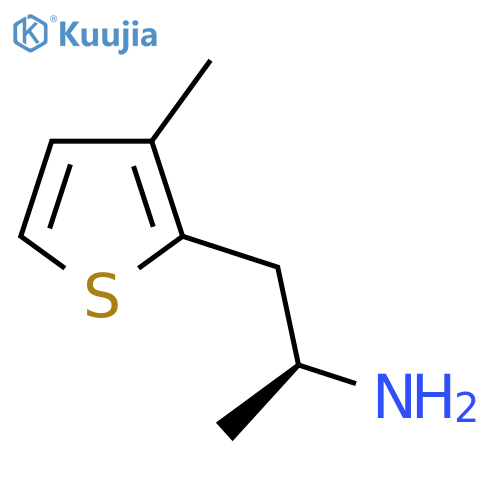 (2S)-1-(3-methylthiophen-2-yl)propan-2-amine structure
