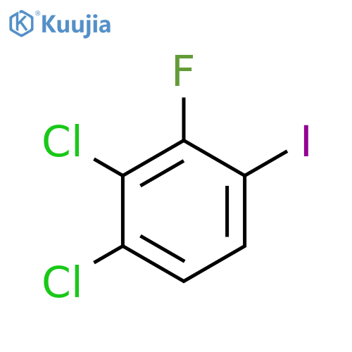 1,2-Dichloro-3-fluoro-4-iodobenzene structure