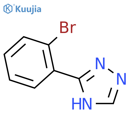 3-(2-Bromophenyl)-4H-1,2,4-triazole structure