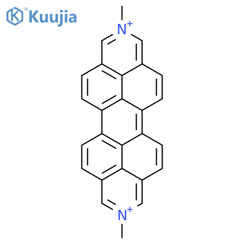 Anthra[2,1,9-def:6,5,10-d'e'f']diisoquinolinium,2,9-dimethyl- (9CI) structure