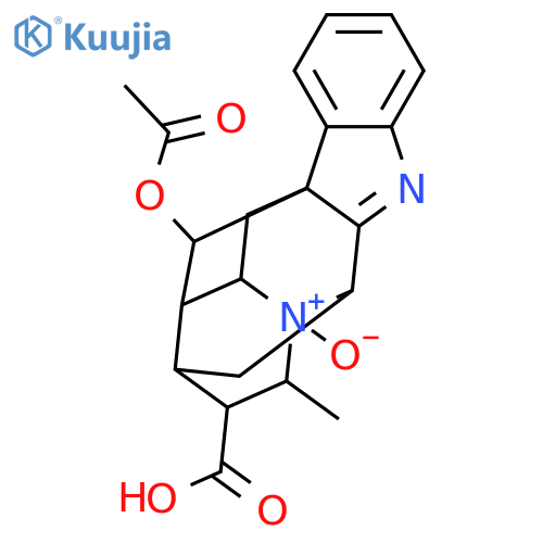 Perakine; 19-Carboxylic acid, N4-oxide structure