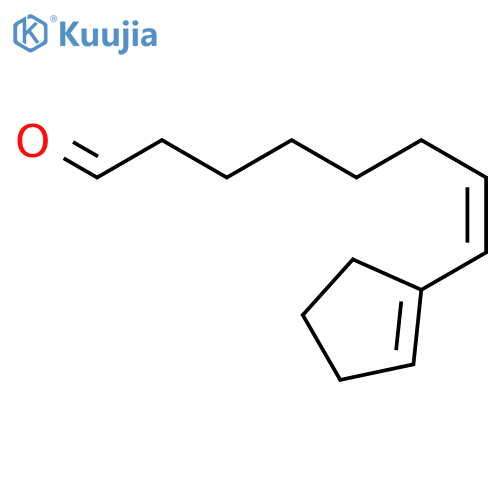 7-OCTENAL, 8-(1-CYCLOPENTEN-1-YL)-, (Z)- structure