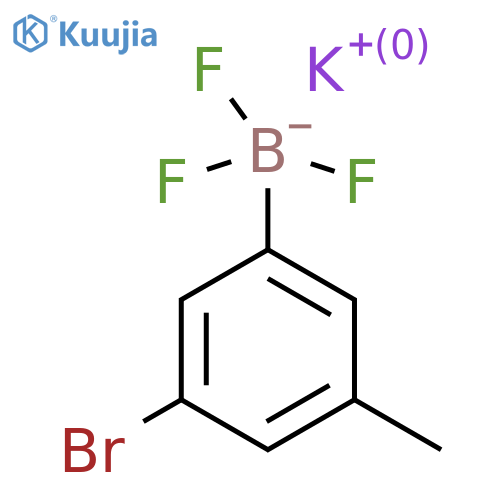 Potassium (3-bromo-5-methylphenyl)trifluoroborate structure