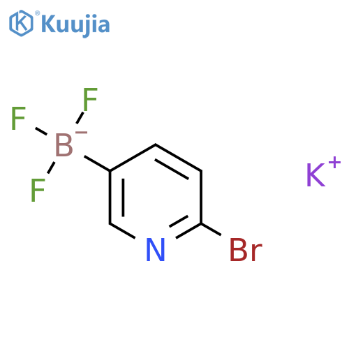 Potassium (6-bromopyridin-3-yl)trifluoroborate structure