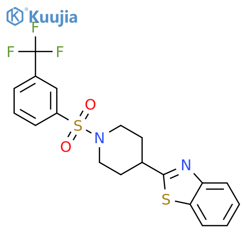 2-Phenyl-6-(trifluoromethyl)quinolin-4-amine structure