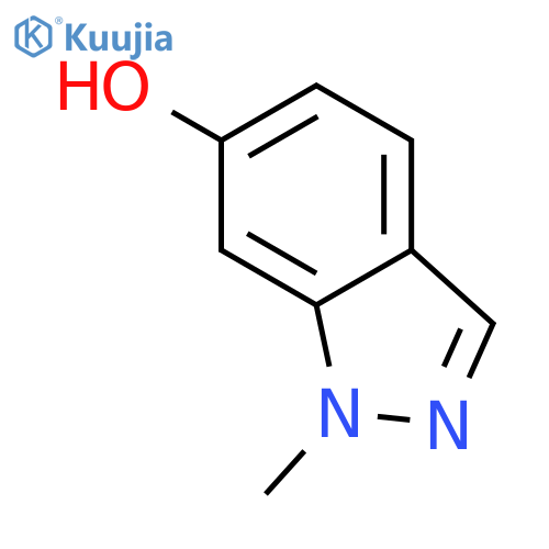 1-methyl-1H-Indazol-6-ol structure