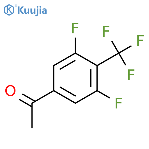 1-(3,5-Difluoro-4-(trifluoromethyl)phenyl)ethanone structure