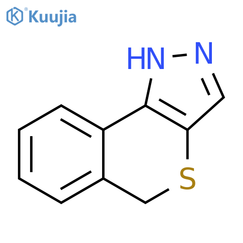 1,5-dihydro[2]benzothiopyrano[4,3-c]pyrazole structure