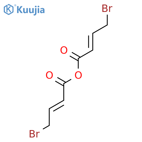 2-Butenoic acid, 4-bromo-, anhydride structure