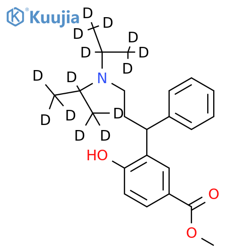 N,N-Diisopropyl-d14-3-(5-methoxycarbonyl)-2-hydroxy)phenyl-3-phenyl-propylamine structure